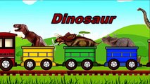 TRAINS For CHILDREN,Learn Animals Name in English! Educational video for childrens HD