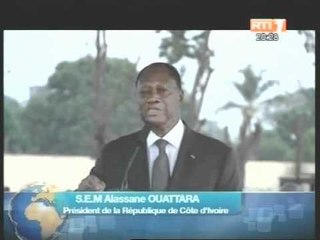 Les temps forts du meeting de Président de la république à Man