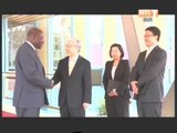 l'Ambassadeur de la Corée du sud, S.E.M Surh Sung Yol reçu par le Président Alassane Ouattara