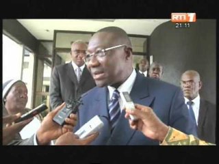 Le Président du conseil collectivités de l'UEMOA Francois Amichia a rencontré Ahmed B.