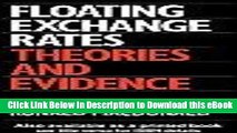 EPUB Download Floating Exchange Rates: Theories and Evidence Mobi