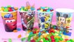 Jelly Beans Mickey Mouse Minions Surprise Cups with Toys Superman Peppa Pig Zootopia Egg Blind Bag