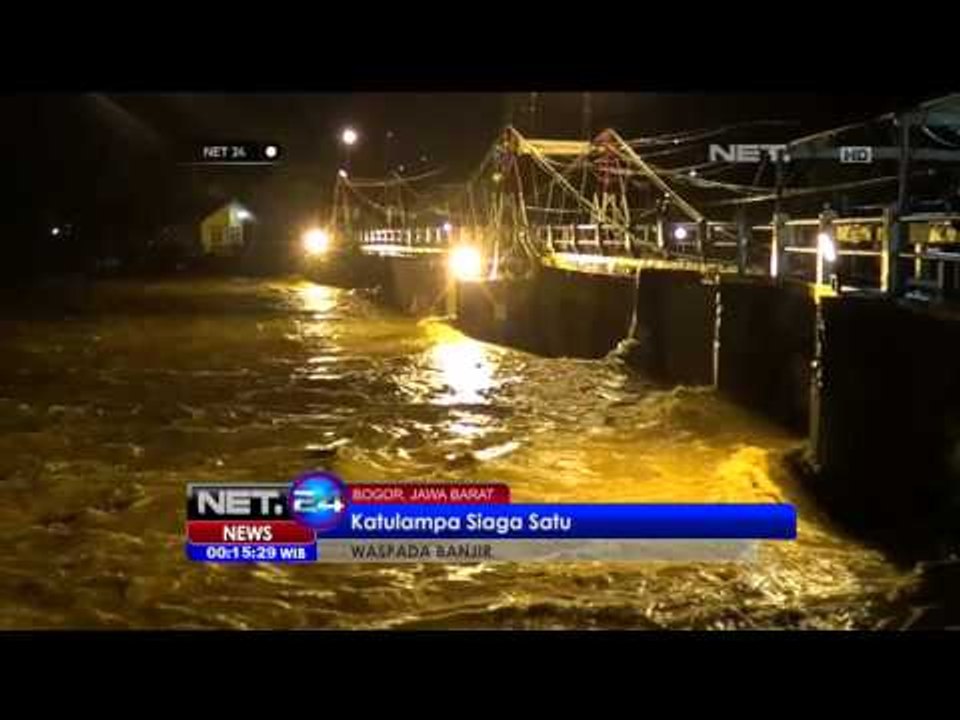 Curah Hujan Tinggi, Bendungan Katulampa Siaga Satu - NET24