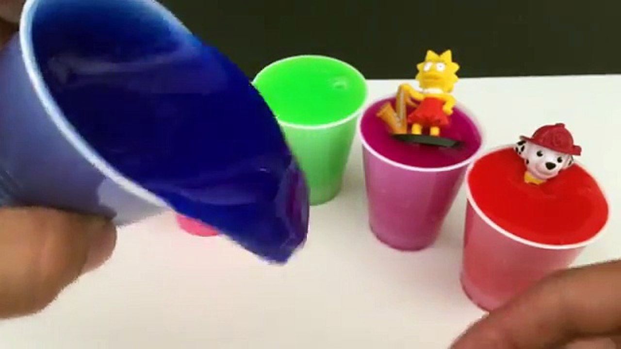 Clay Slime Surprise Toys Mickey Mouse Paw Patrol Doc Mcstuffins Spongebob The Simpsons