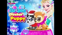 ᴴᴰ ♥♥♥ замороженные игры Дисней Принцесса Эльза Королева врач щенка детские видео игры для детей