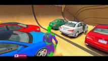 MICKEY MOUSE COLORS SPIDERMAN HULK COLORS & COLORS AMBULANCE with Nursery Rhymes Songs for Children
