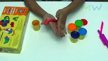 Rainbow Caterpillar 3D Modeling Video-How to Make Catepilar with Play Doh
