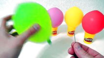 BALLOONS SONG FOR KIDS & Toddlers - Play Doh Surprise Balloons With Toys Balloon Videos For Children