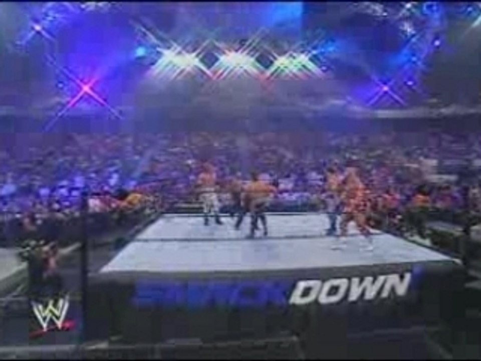 WWE - Rey Mysterio & Edge & John Cena Vs. Chris Benoit & Edd