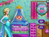 Pregnant Elsa Maternity Deco Game - Decorating Baby Room Disney Frozen Game