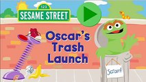 Мусорное Запуск Оскара | Улица Сезам игры для детей раннего возраста