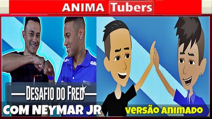 DESIMPEDIDOS - DESAFIO TRAVESSÃO COM NEYMAR (VERSÃO ANIMAÇÃO) ANIMATUBERS#37