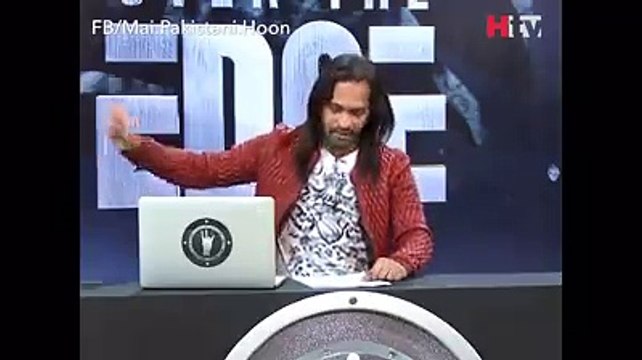 larki nay waqar zaka k show ma kya kr dia