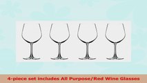 Cuisinart Advantage Glassware Essentials Collection All PurposeRed Wine Glasses Set of 4 10a3cd52