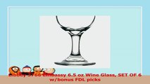 Libbey 3766 Embassy 65 oz Wine Glass SET OF 6 wbonus FDL picks 28595ef2