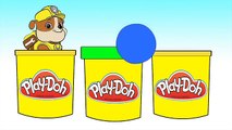 #PAWPATROL CHASE, RUBBLE, MARSHALL Play Doh Modeling Clay #Animation Video Patrulla Canina