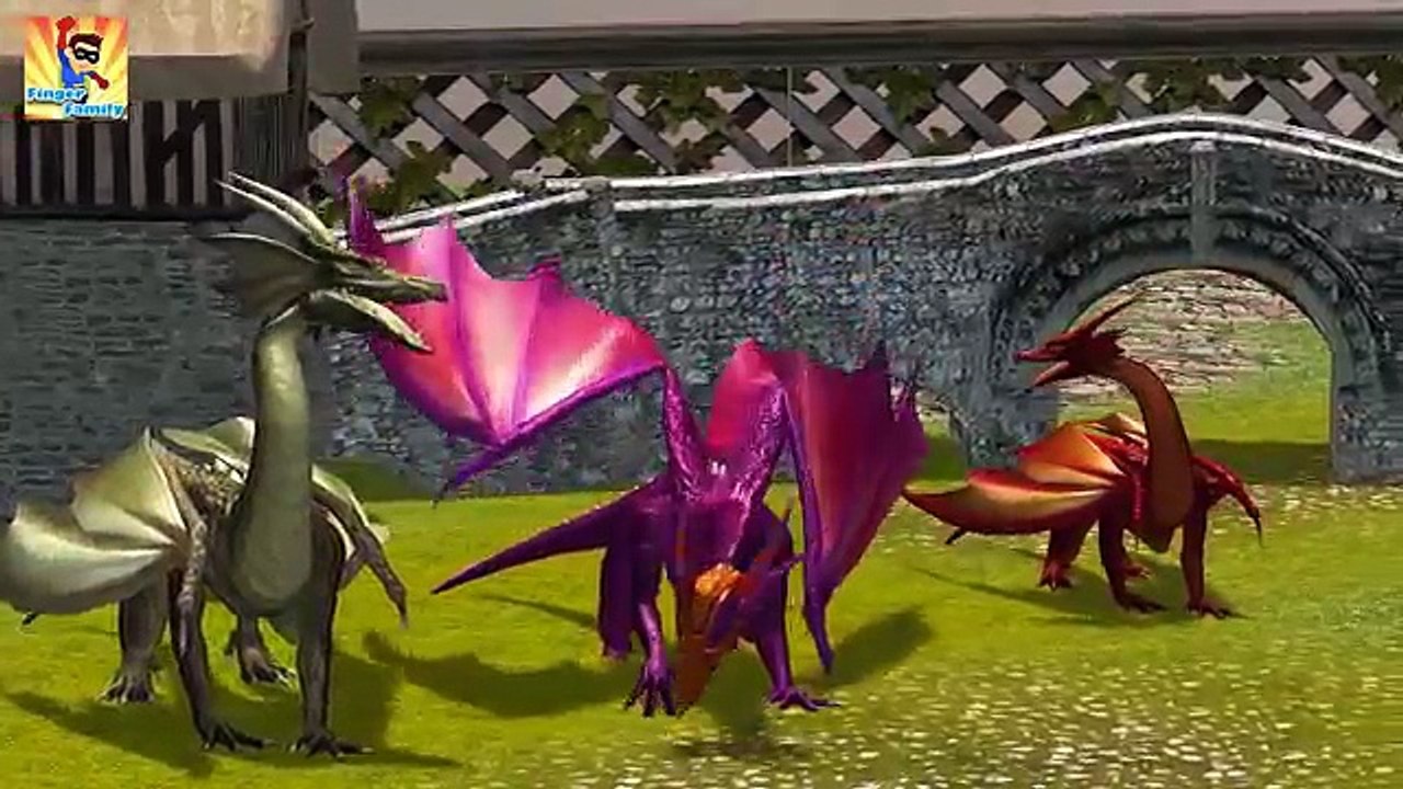 Finger Family Rhymes for Children Hydra Dragon and Many More | Finger Family Nursery Rhymes