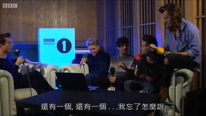 【字幕】One Direction on BBC Radio 1 2015.11