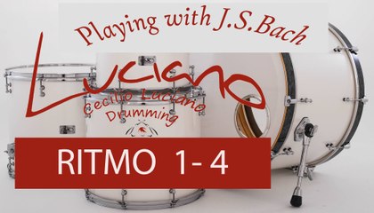 Drumming with Bach tutorials 1-4