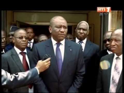 Le Ministre Hamed Bakayoko en visite de travail à la direction de la DST