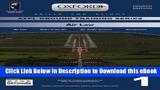 [Read Book] JAA ATPL Manual - Air Law (ATPL Oxford Ground Training Series) Online PDF