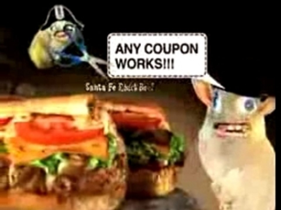 Quizno's Sponge Monkeys: Coupons
