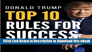 EPUB Download Donald Trump Top 10 Rules for Success Kindle