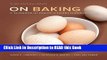 Download eBook On Baking (Update) Plus MyCulinaryLab with Pearson eText -- Access Card Package