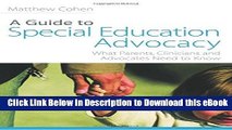 Full Version A Guide To Special Education Advocacy What - 