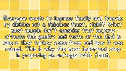 How to Buy the Best Thanksgiving Turkey