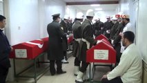 Gaziantep-Şehit Askerlerin Cenazeleri Adli Tıp'tan Alındı