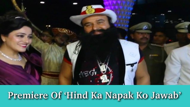 Gurmeet Ram Rahim Singh Grand Entry | Premiere Of ‘Hind Ka Napak Ko Jawab’ | MSG LionHeart 2