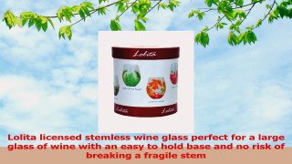 Lolita Stemless Wine Glass Gallery Crawler 20Ounce e5738237