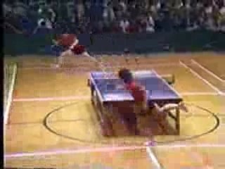 Match Exhibition de ping-pong