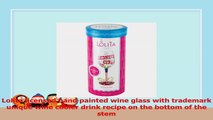 Santa Barbara Design Studio GLS115526M Lolita Love My Wine Hand Painted Glass Funky Fleur 90a5fad8