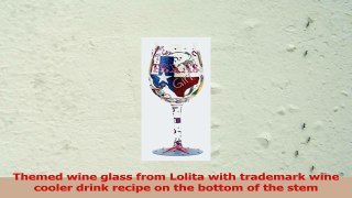 Santa Barbara Design Studio Texas Girl Lolita Wine Glass Multicolor 4c64e150