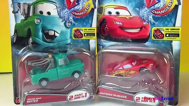 Дисней АВТОМОБИЛИ Цвет чейнджеры Цвет Shifters Молния Маккуин и Mater Любимые Мальчики игрушки автомобиля