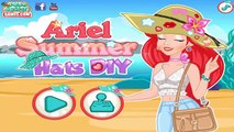 Mermaid Ariel Hats DIY Design - The Little Mermaid Ariel Games For Girls