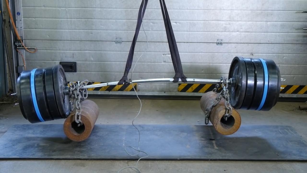 How much weight can cheap lifting bar handle