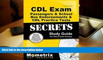 Read Online CDL Exam Secrets - Passengers   School Bus Endorsements   CDL Practice Tests Study