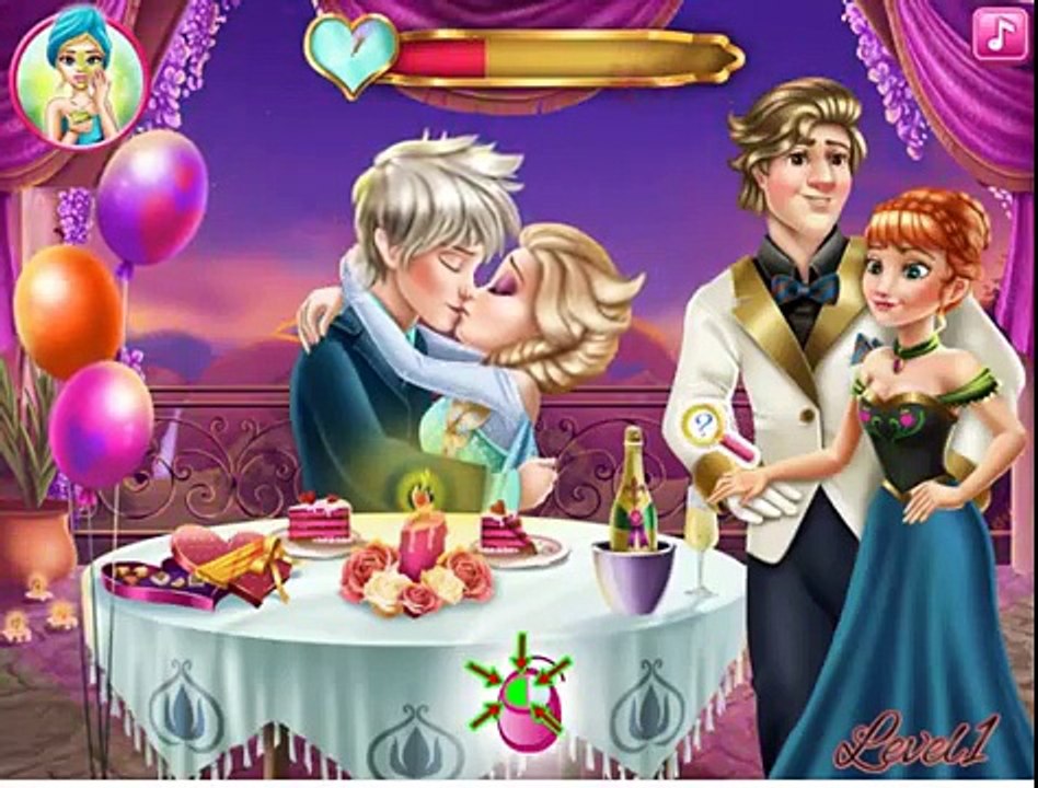 Elsa Valentines Day Kiss - HD Kids Car Games