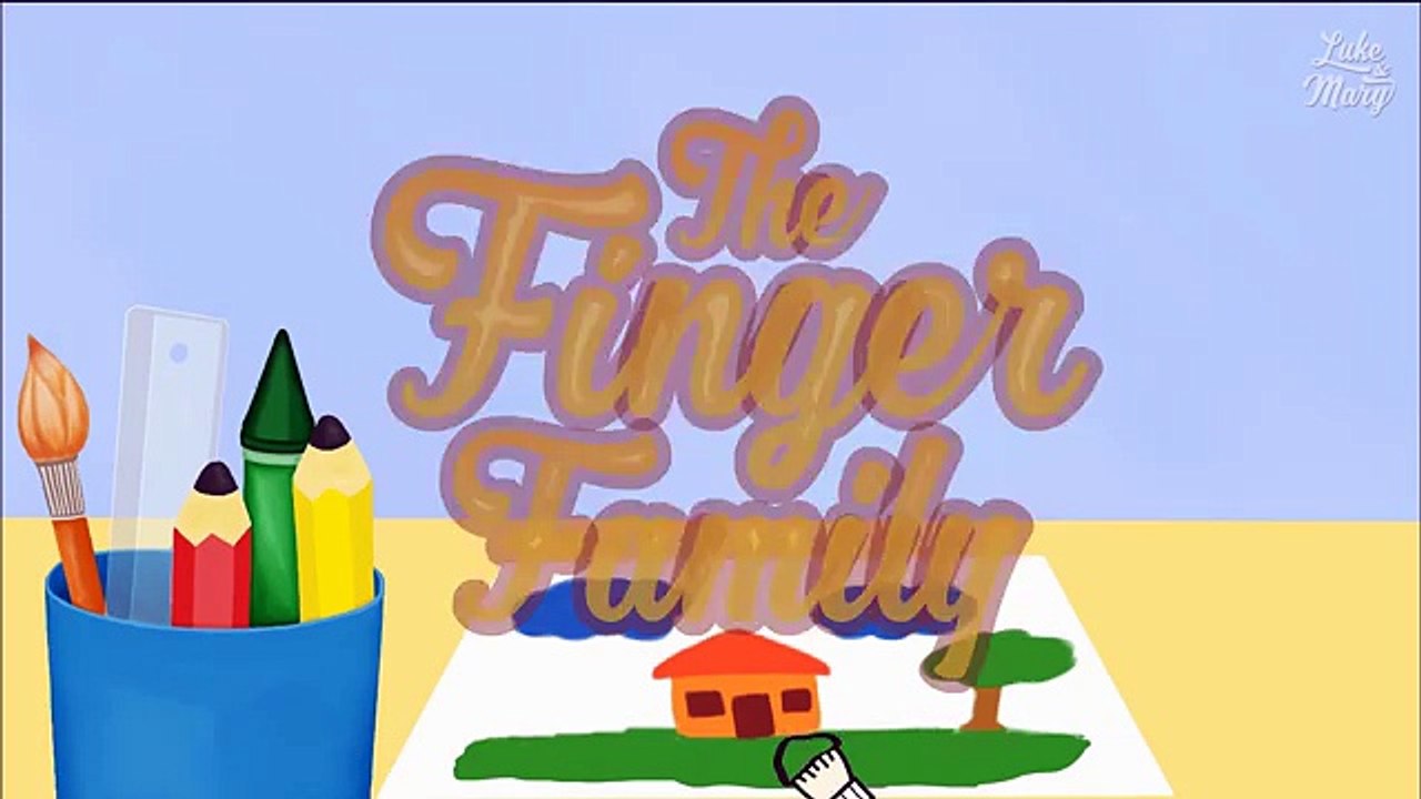 Finger Family Song | Daddy Finger | Nursery Rhymes Videos & Baby Songs by Luke & Mary