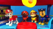 Paw Patrol Lookout Tower Chase Marshall Zuma - Hotwheels Disney CARS McQueen Sally Mater