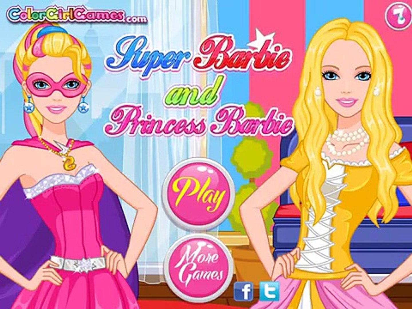 super barbie cartoon