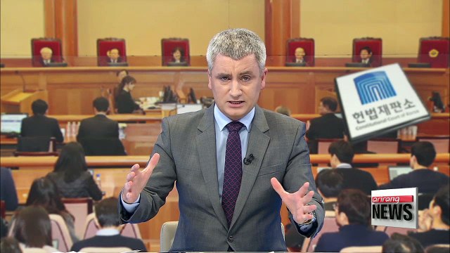 Constitutional Court holds 12th hearing in impeachment trial