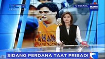 Sidang Perdana Taat Pribadi