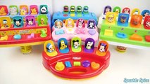 Pop Up Toys to Learn Colors, Numbers on Paw Patrol, Disney Jr Minnie Mickey Mouse Clubhouse Tayo Bus