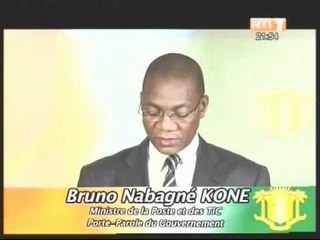 Communiqué du conseil des ministres du 04 Avril 2012