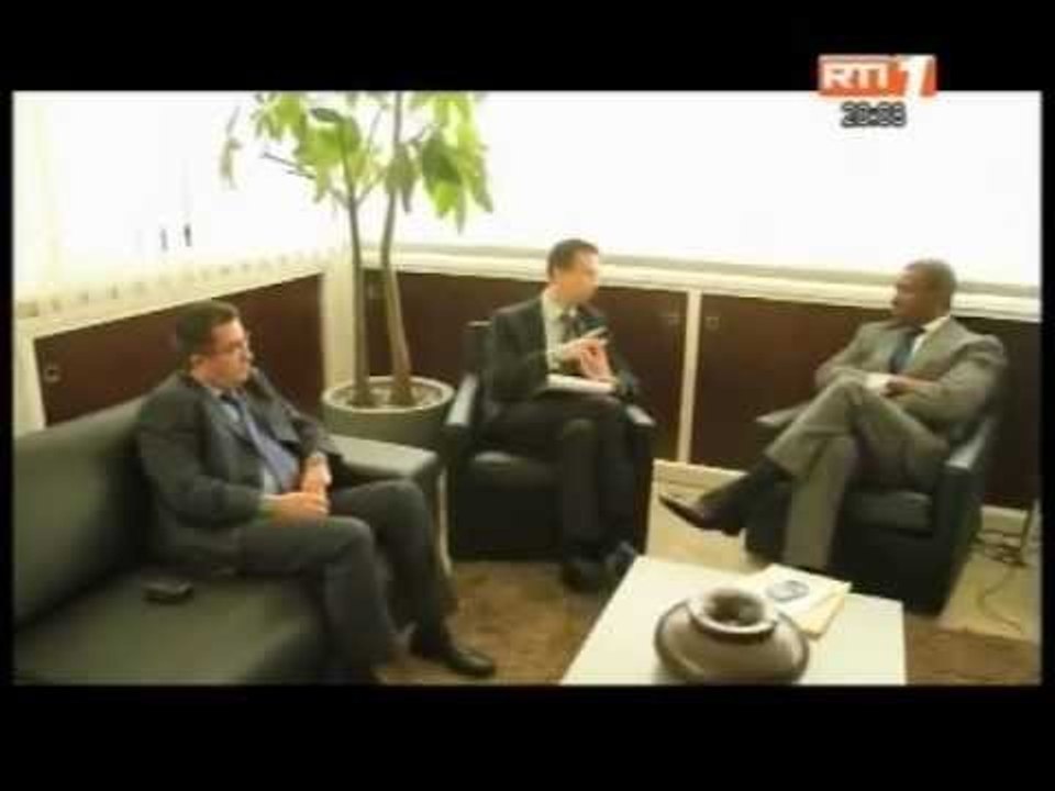 Le Ministre de l'Intérieur Ahmed Bakayoko a reçu en audience l'ambassadeur d'Ukraine en CI