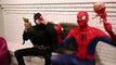 Elsa vs Spiderman & Batman vs Black Spiderman Dance Party Pranks Superhero in Real Life